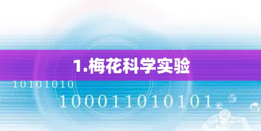 1.梅花科学实验