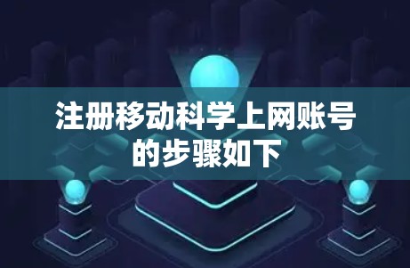 注册移动科学上网账号的步骤如下