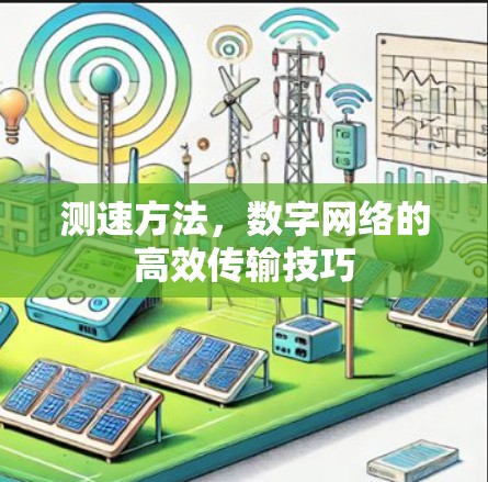 测速方法，数字网络的高效传输技巧