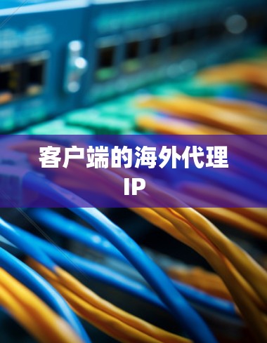 客户端的海外代理IP