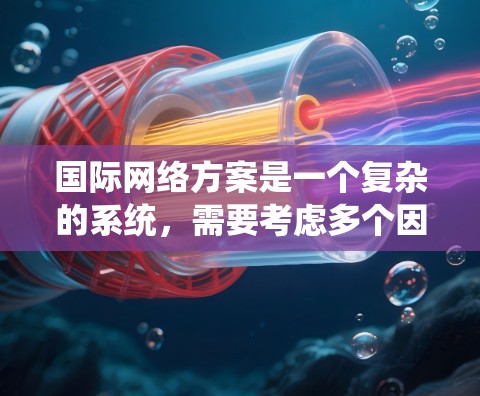 国际网络方案是一个复杂的系统，需要考虑多个因素，包括网络类型、设备、防火墙、国际认证、网络安全和费用等。以下是一个通用的国际网络方案框架