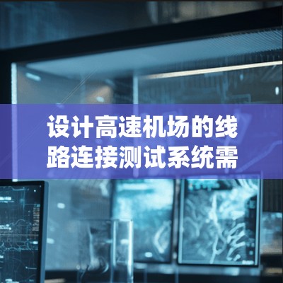 设计高速机场的线路连接测试系统需要全面考虑机场的结构、网络环境以及测试工具的选择。以下是详细的步骤和建议