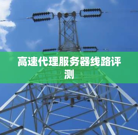 高速代理服务器线路评测