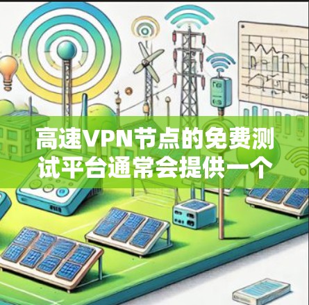 高速VPN节点的免费测试平台通常会提供一个简短而安全的连接方式，但需要注意以下几点