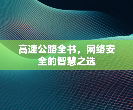 高速公路全书，网络安全的智慧之选