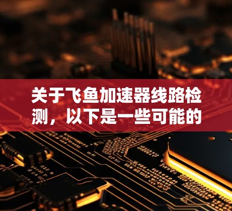 关于飞鱼加速器线路检测，以下是一些可能的检查步骤和注意事项，帮助你确定线路是否正常运行