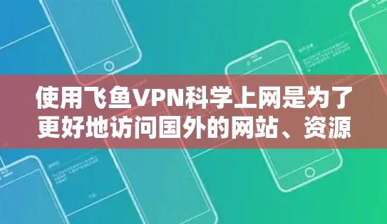 使用飞鱼VPN科学上网是为了更好地访问国外的网站、资源或服务。以下是一个基于科学用途的海外访问方案