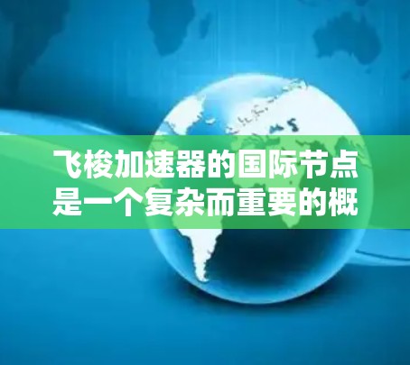 飞梭加速器的国际节点是一个复杂而重要的概念，在国际组织中可能涉及多个方面。以下是对该问题的分步总结和详细分析
