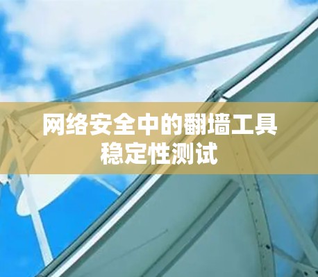 网络安全中的翻墙工具稳定性测试