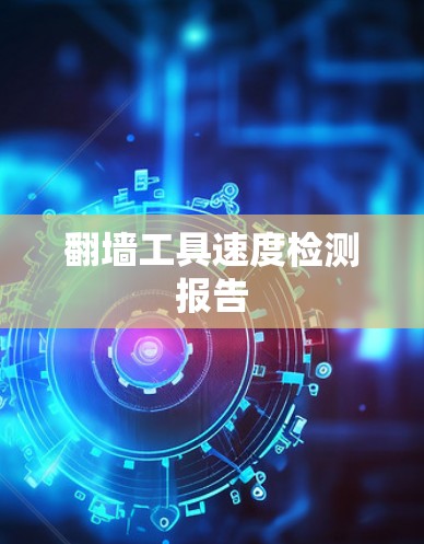 翻墙工具速度检测报告