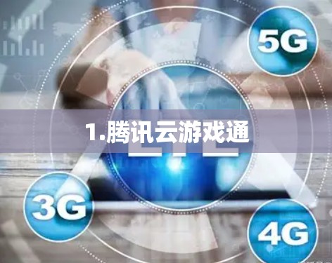 1.腾讯云游戏通