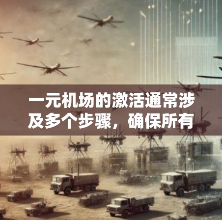一元机场的激活通常涉及多个步骤，确保所有必要的信息和设备都正确更新和配置。以下是一元机场激活的详细步骤