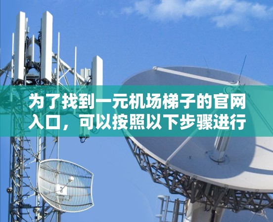 为了找到一元机场梯子的官网入口，可以按照以下步骤进行