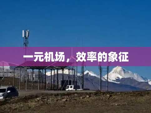 一元机场，效率的象征