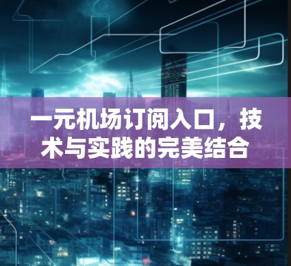 一元机场订阅入口，技术与实践的完美结合