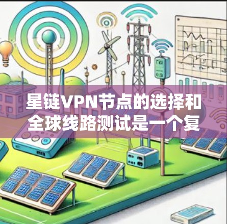 星链VPN节点的选择和全球线路测试是一个复杂但关键的过程，涉及多个因素和步骤。以下是对该问题的详细总结