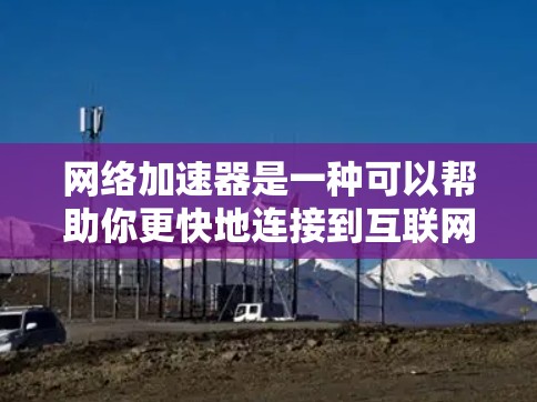 网络加速器是一种可以帮助你更快地连接到互联网的工具。以下是详细的使用步骤和注意事项