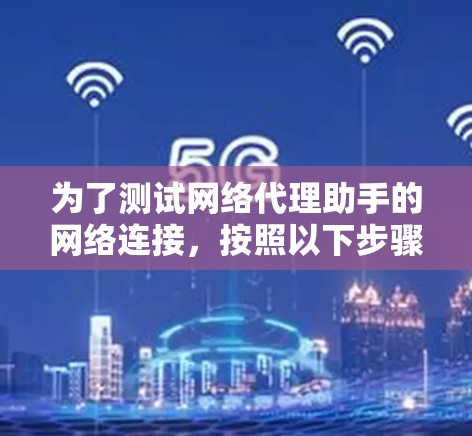 为了测试网络代理助手的网络连接，按照以下步骤进行