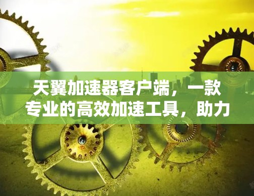 天翼加速器客户端，一款专业的高效加速工具，助力您的数据安全与生产力